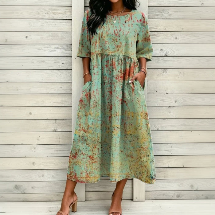 Lässiges Vintage-Kleid