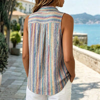 Buntes Gestreiftes Tanktop