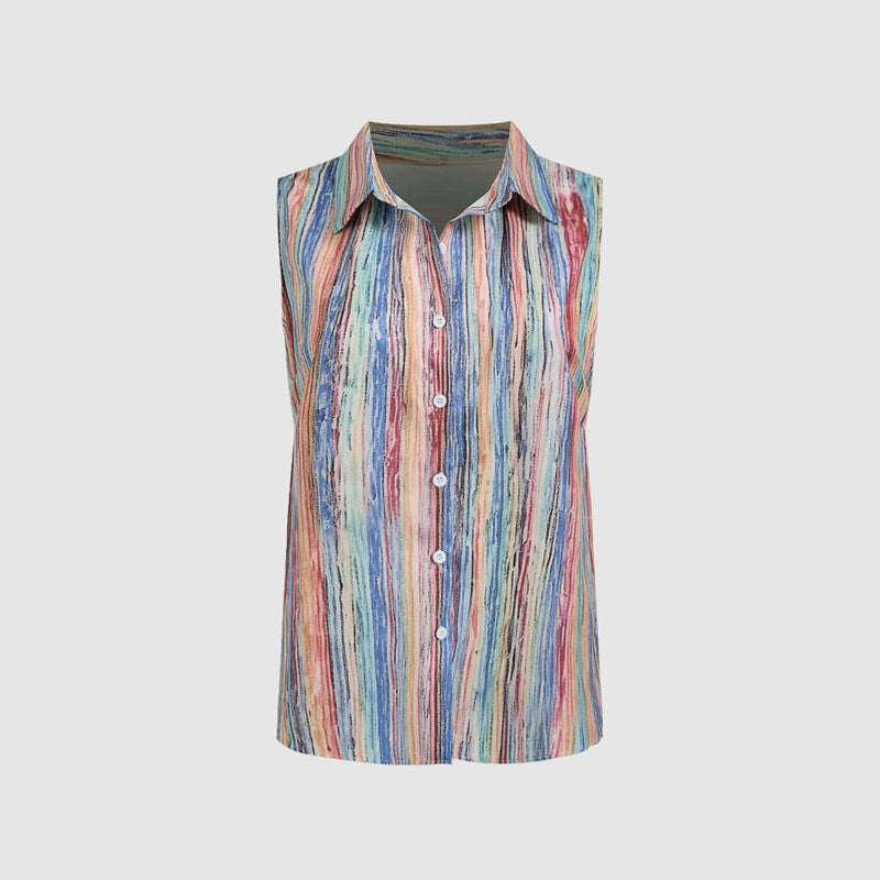 Buntes Gestreiftes Tanktop