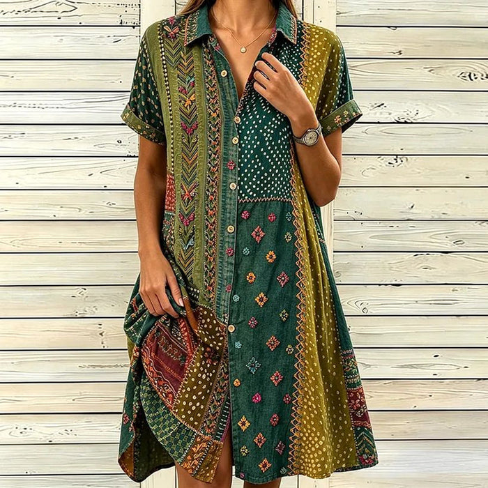 Lässiges Vintage-Kleid