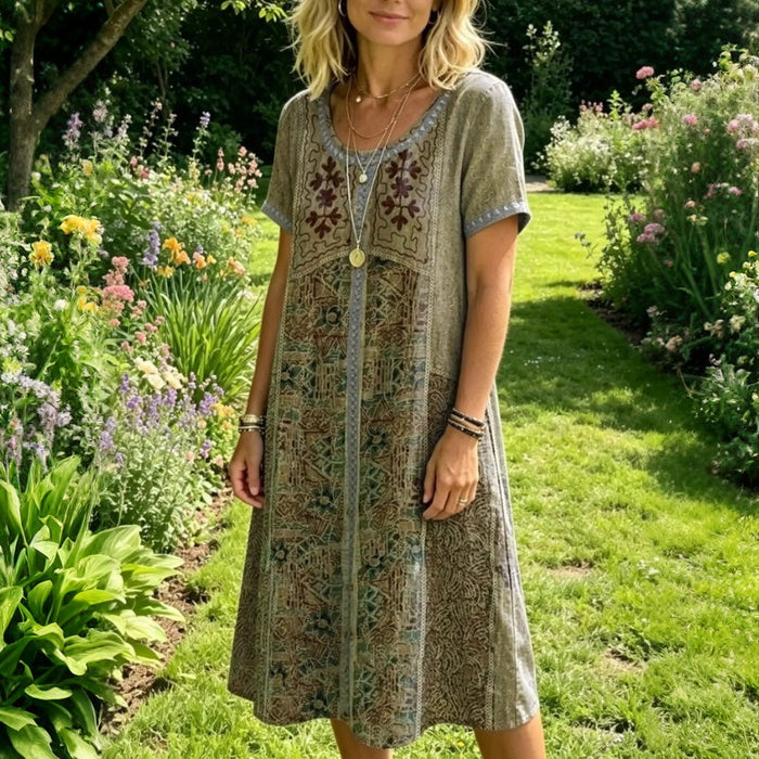 Lässiges Vintage-Kleid