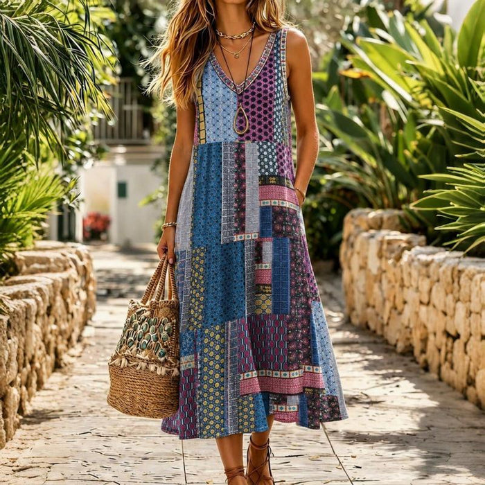 Lässiges Vintage-Kleid