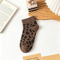 Vintage-Socken Mit Leopardenmuster