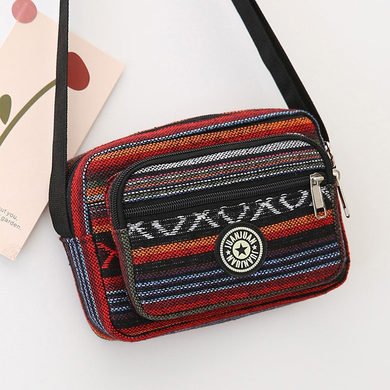 Vintage Gestreifte Tasche