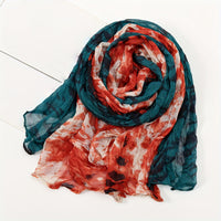 Vintage-Schal Mit Farbverlauf