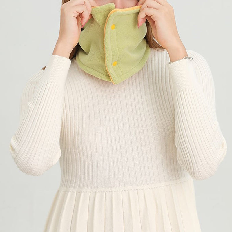 Einfarbiger Warmer Schal