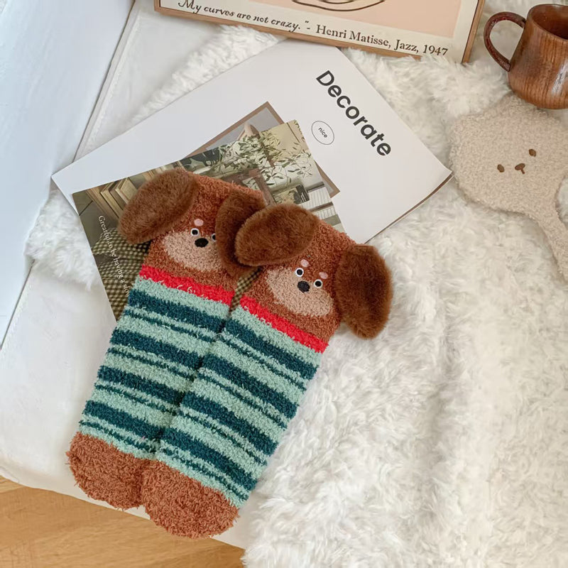 Warme Socken Mit Cartoon