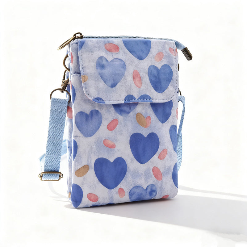 Vintage-Tasche Mit Blumenmuster
