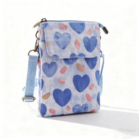 Vintage-Tasche Mit Blumenmuster