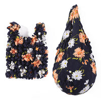 Vintage-Tasche Mit Blumenmuster