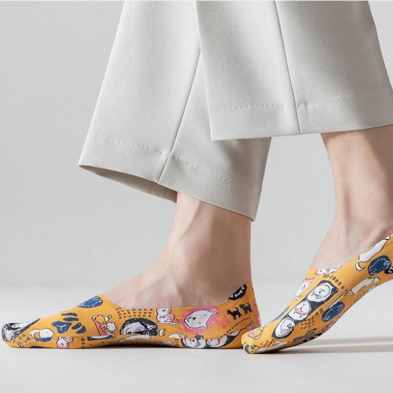 Lässige Cartoon-Socken