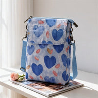 Vintage-Tasche Mit Blumenmuster