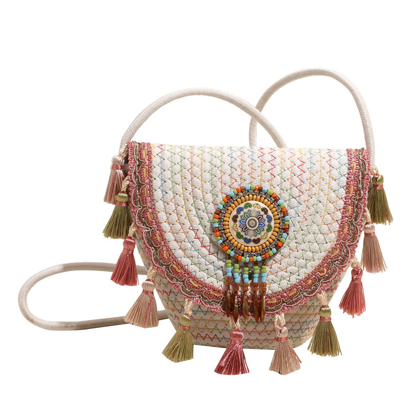 Vintage-Tasche Im Ethno-Stil
