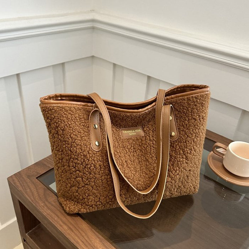 Vintage Plüschtasche