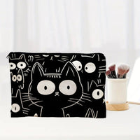 Lässige Tasche Mit Katzenmuster