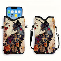 Handytasche Mit Katzenmuster