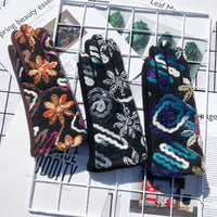 Warme Handschuhe Im Ethno-Stil