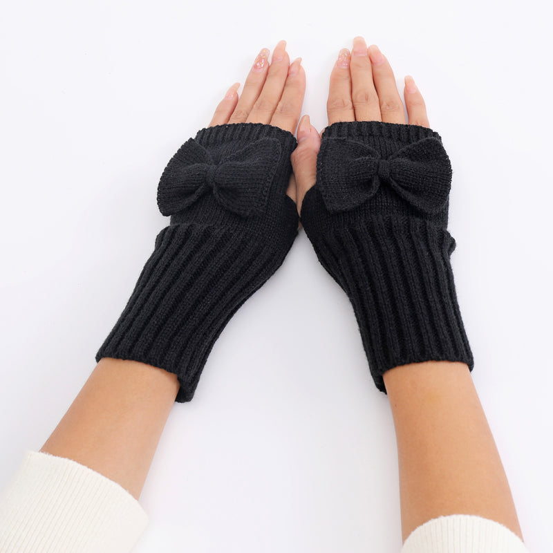 Einfarbige Warme Handschuhe