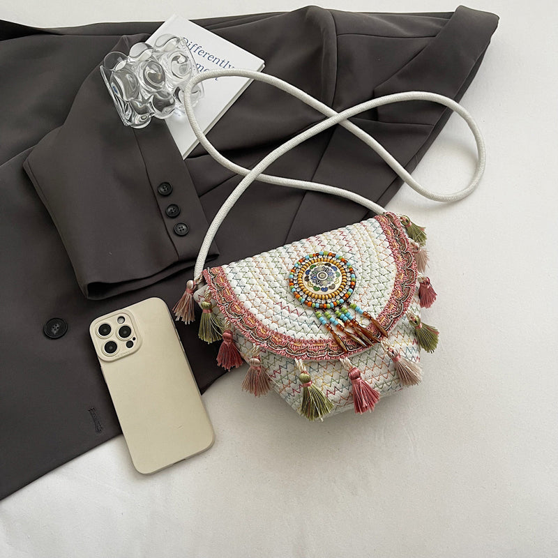 Vintage-Tasche Im Ethno-Stil