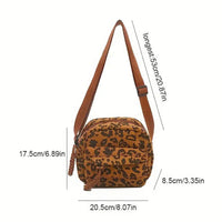 Vintage Leopardentasche