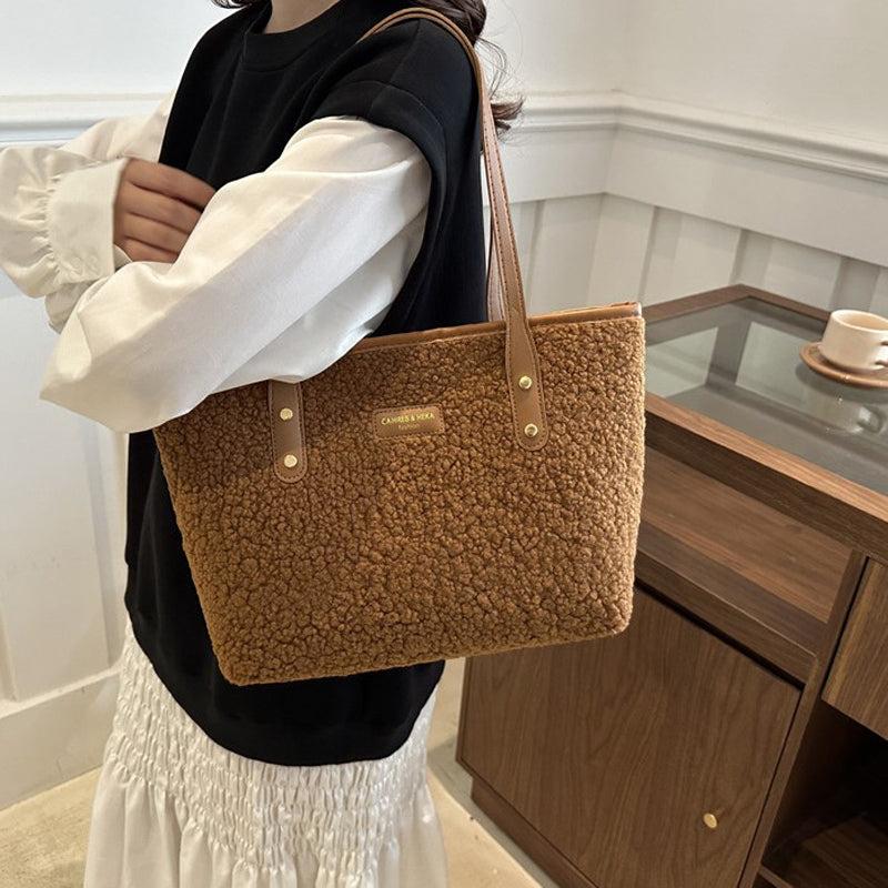 Vintage Plüschtasche