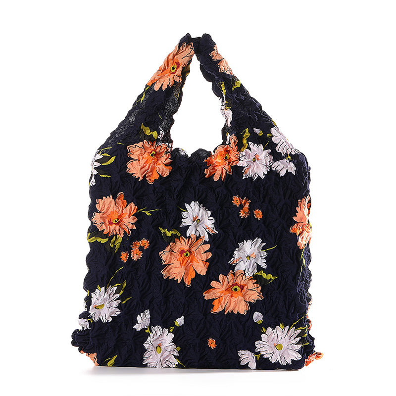 Vintage-Tasche Mit Blumenmuster