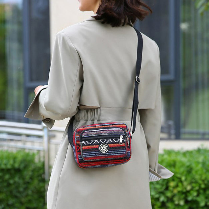 Vintage Gestreifte Tasche
