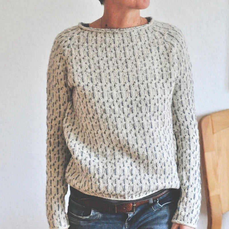 Lässiger Strickpullover