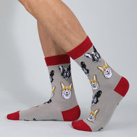 Socken Mit Vintage-Tiermuster