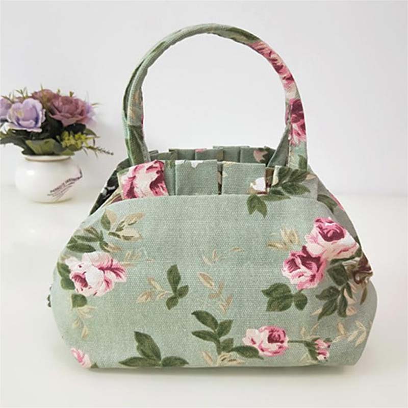 Lässige Tasche Mit Blumendruck