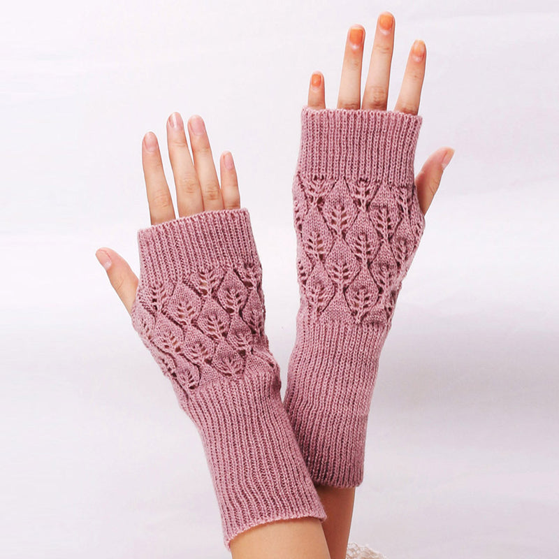 Einfarbig Warme Handschuhe