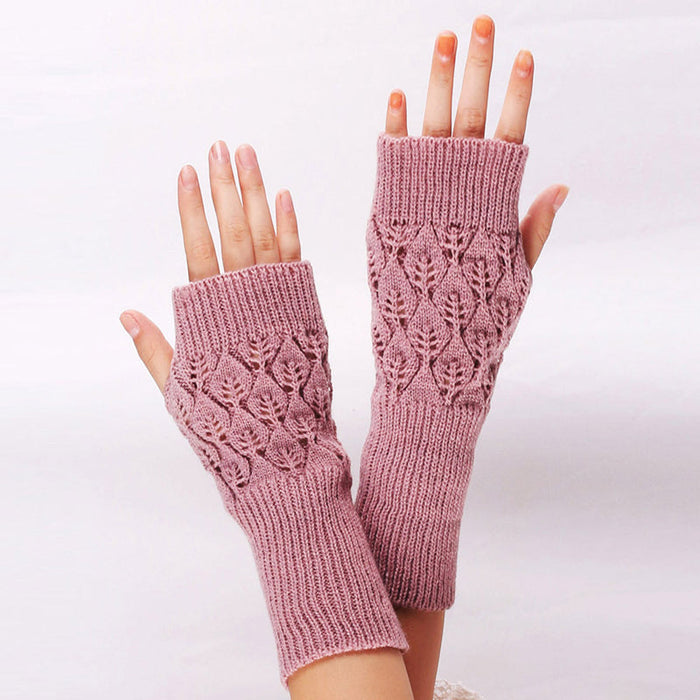 Einfarbig Warme Handschuhe