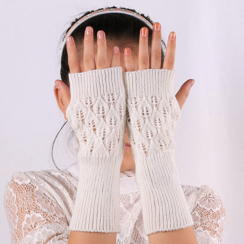 Einfarbig Warme Handschuhe