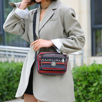 Vintage Gestreifte Tasche