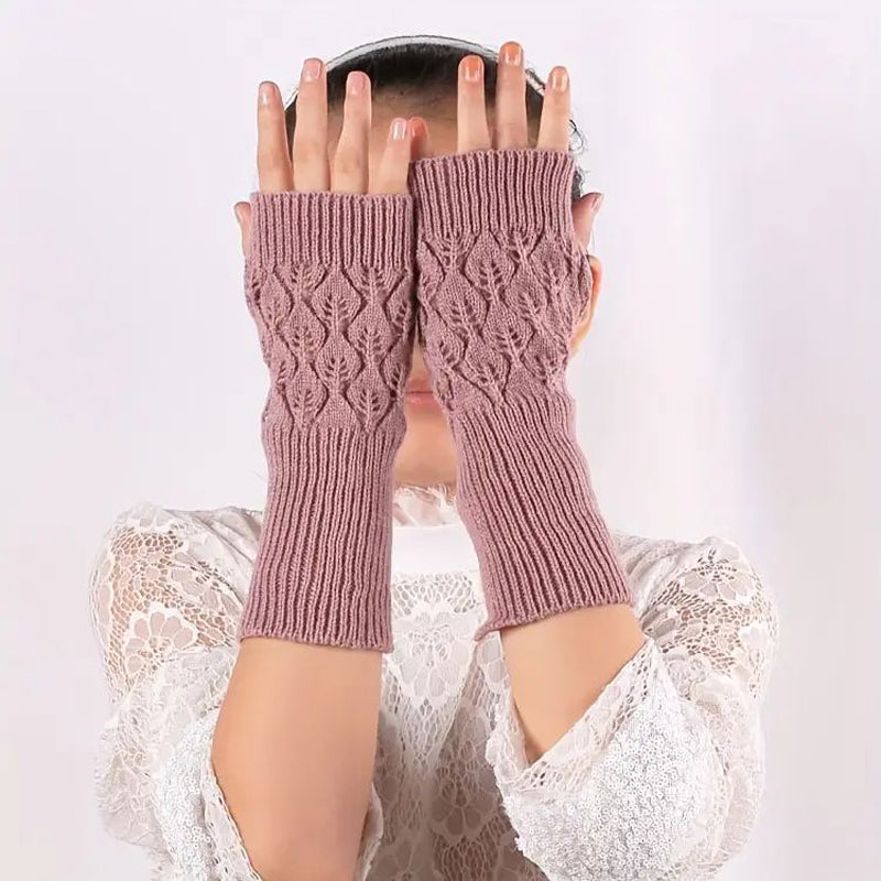 Einfarbig Warme Handschuhe