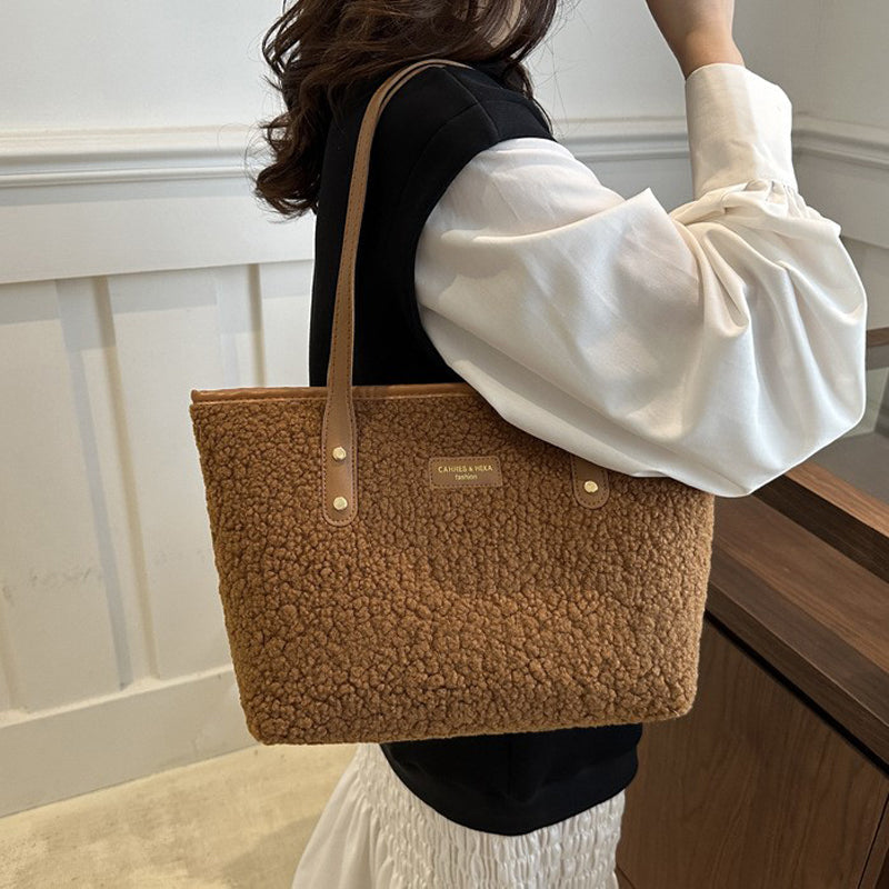 Vintage Plüschtasche