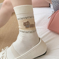 Socken Mit Cartoon-Tiermotiven