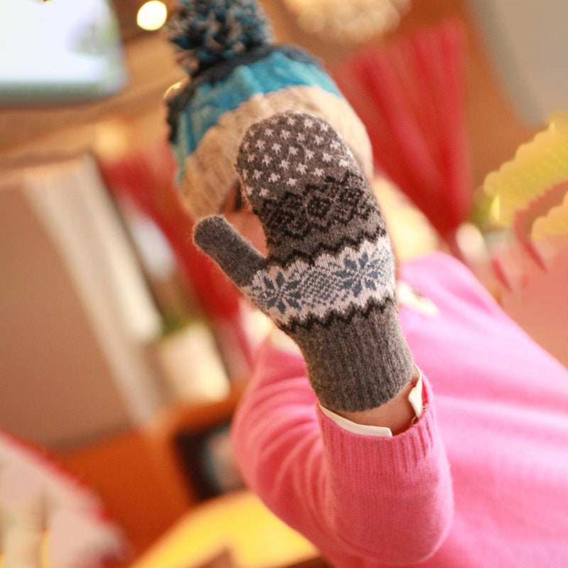 Vintage Warme Handschuhe