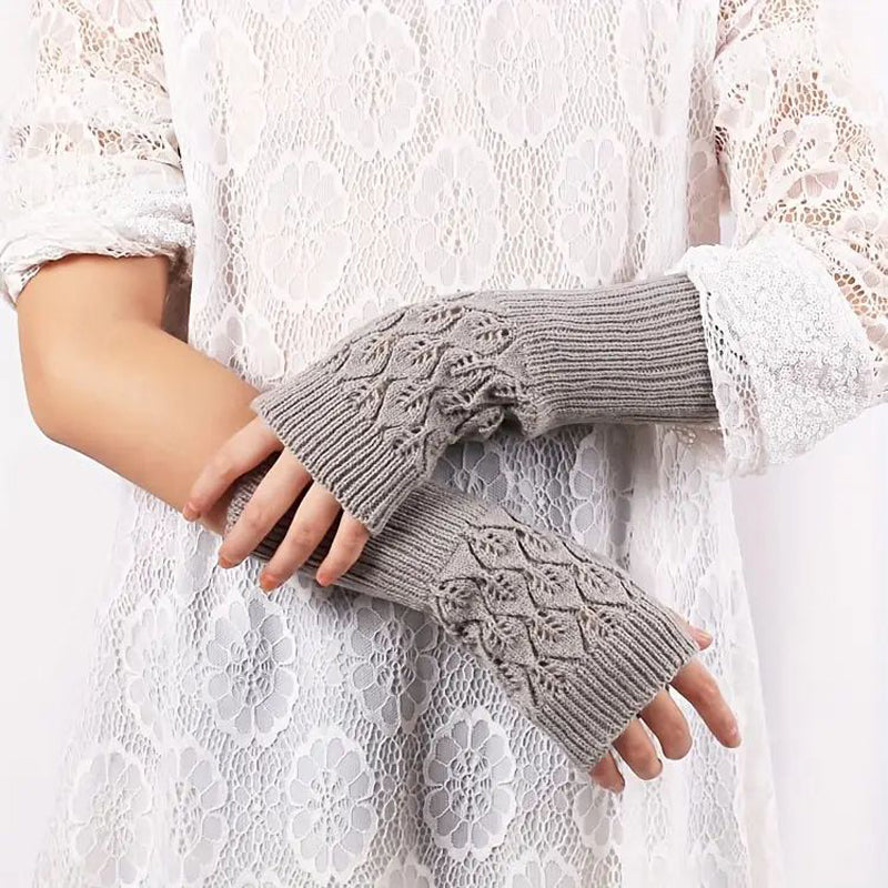 Einfarbig Warme Handschuhe