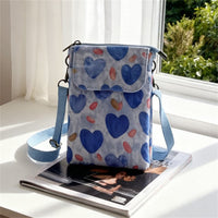 Vintage-Tasche Mit Blumenmuster