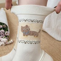 Socken Mit Cartoon-Tiermotiven