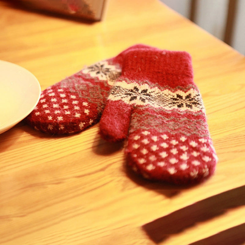 Vintage Warme Handschuhe