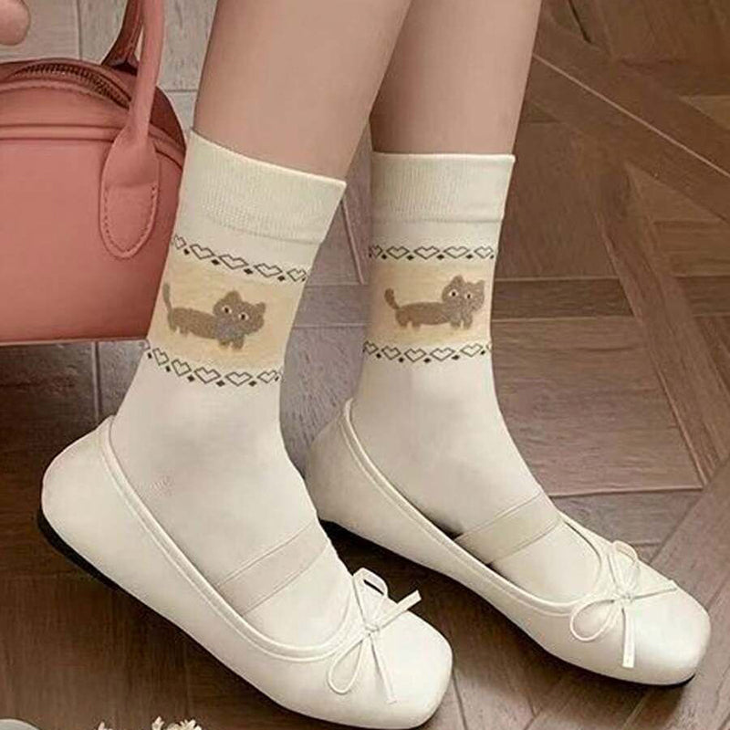 Socken Mit Cartoon-Tiermotiven