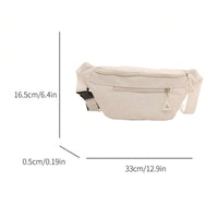 Lässige Einfarbige Tasche