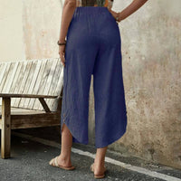 【Baumwolle Und Leinen】Bequeme Freizeithose