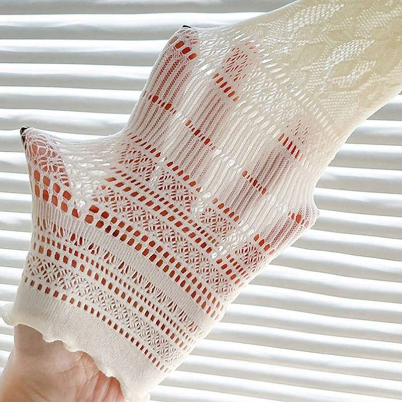 Atmungsaktive Spitzensocken