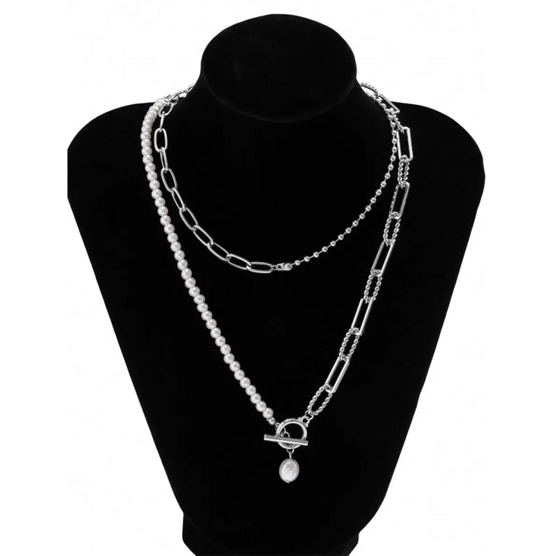 Vintage-Anhänger-Halskette