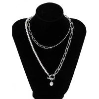 Vintage-Anhänger-Halskette