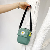 Lässige Canvastasche Mit Gänseblümchen-Motiv