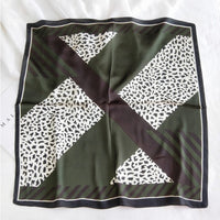 Vintage-Schal Mit Leopardenmuster